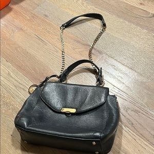 Versace bag, leather